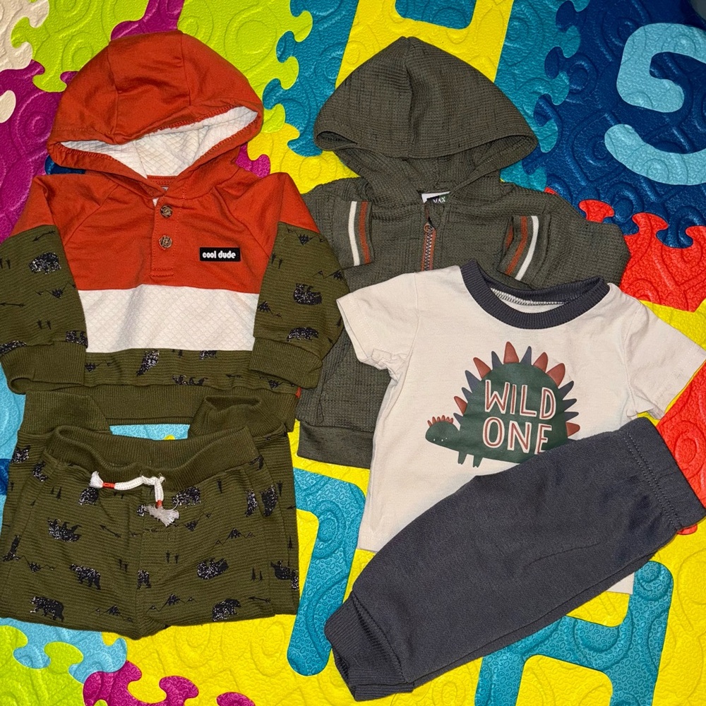 Boys wonder matching sets 12 months